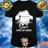 Blood insides texas tech university covid-19 2020 i can't stay at home shirt