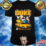 Bo luke duke 01 dukes of hazzard car flag shirt