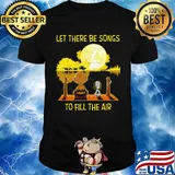 Charlie brown and let there be songs to fill the air greatful dead shirt