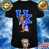 Dachshund tattoos kentucky wildcats football logo shirt