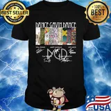 Dance gavin dance afterburner members band signatures shirt