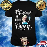 Disney elsa princess no bitch queen shirt