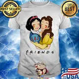 Disney snow white and belle friends shirt