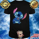 Disney stitch hug paris shirt
