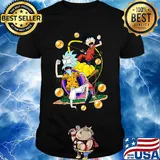 Dragon ball 7 rick and morty shirt
