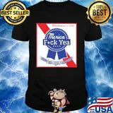 Established in 1776 merica fuck yea beer shirt