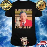 Fred rogers you always make each day a special day vintage retro shirt