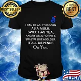 General mills I can be as stubborn as a mule sweet as tea shirt