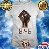 George floyd fist juneteenth day 846 black lives matter shirt