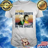 Golden girls dorothy in the streets blanche in the sheets vintage retro shirt
