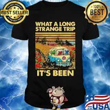 Grateful dead bear what a long strange trip it's been vintage retro shirt