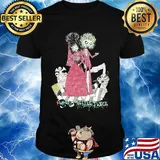 Halloween beetlejuice characters horrors cartoon shirt