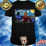 Halloween lydia beetlejuice starry night shirt
