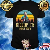 Halloween michael myers killin it since 1978 vintage retro shirt
