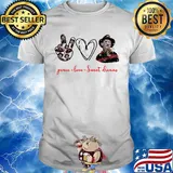 Halloween peace love sweet dreams shirt