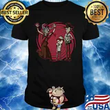 Halloween rick morty and witch shirt
