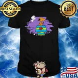 Halloween snoopy and woodstock home shirt