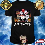 Halloween the peanuts horror characters friends shirt