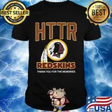 Httr redskins thank you for the memories shirt