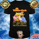 Hunny winnie the pooh 94th anniversary 1926 2020 thank you for the memories shirt