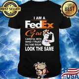 I am a fedex girl careful with who i trust salt and sugar look the same shirt