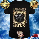 I'm a photographer i'd love to shoot you with my sony shirt
