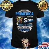 I work at Primerica I don't stop when I'm tired Baby Yoda shirt