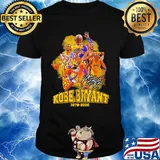 Kobe bryant 1978 2020 los angeles lakers team basketball player signature shirt