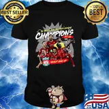 Liverpool fc 30 years for premier league champions 2019 2020 never give up shirt