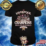 Liverpool fc league champions back on our perch 2019 2020 shirt