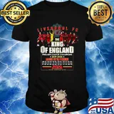 Liverpool fc the king of england premier league champions 2019 2020 league title winners shirt