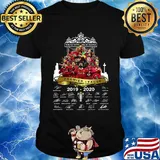 Liverpool fc you'll never walk alone premier league 2019 2020 signatures shirt