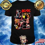 Love AC DC signature shirt
