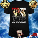 Mad men 2007 2015 07 seasons 92 episodes thank you for the memories signatures shirt