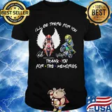 Marco simoncelli and valentino rossi i'll be there for you thank you for the memories signatures shirt