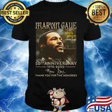 Marvin gaye what's going on 50th anniversary 1970 2020 thank you for the memories signature shirt