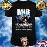 Mib men in black 24th anniversary 1997 2021 thank you for the memories signatures shirt