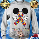 Mickey mouse accept adapt advocate autism awareness s Sweater
