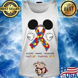 Mickey mouse accept adapt advocate autism awareness s Tank top