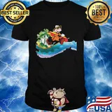 Mickey mouse surfing the beach shirt