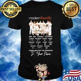 Modern family 2009 2020 11 seasons 254 episodes thank you for the memories to your name signatures shirt