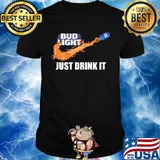 Nike bud light just drink it shirt