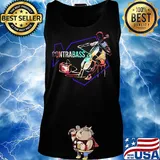 Official contrabass playing cello s Tank top