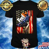 Official FedEx American flag shirt