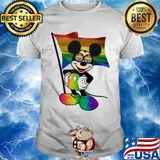 Official Mickey mouse LGBT flag shirt