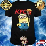 Official minions kfc logo shirt