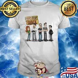 Official mythbusters characters cartoon shirt