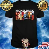 Official nickelback band poster shirt