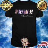 Official prince singer signature shirt