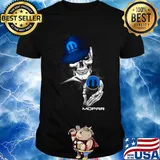 Official skeleton mopar logo shirt